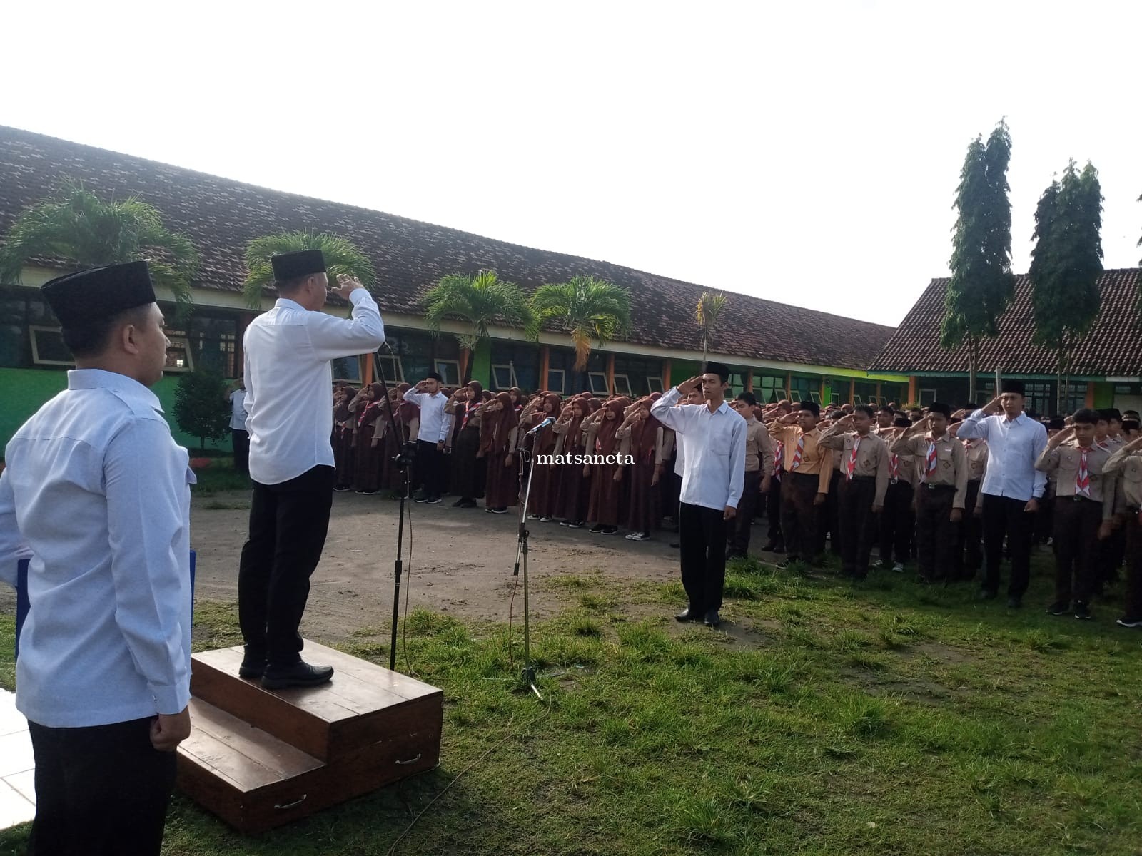 Upacara Peringatan Hari Guru Nasional 2022 Matsaneta Dilakukan Dalam Nuansa Yang Berbeda